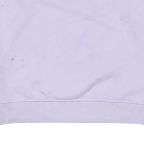 Disney Lilac Purple Sweatshirt Men's XSmall Printed Stitch Graphic Crewneck Pullover Fleece Top sold by Vintage Club product image thumbnail 5