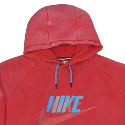 Nike Faded Red Hoodie Men's XXLarge Printed Logo Kangaroo Pocket Pullover Sweatshirt sold by Vintage Club product image thumbnail 3