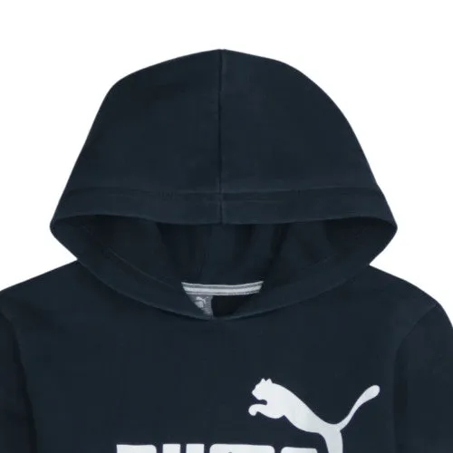 Puma Black Hoodie Women’s XLarge Printed Logo Kangaroo Pocket Pullover Sweatshirt sold by Vintage Club product image thumbnail 3