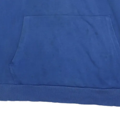 Under Armour Blue Hoodie Men's Large Printed Logo Kangaroo Pocket Pullover Sweatshirt sold by Vintage Club product image thumbnail 5