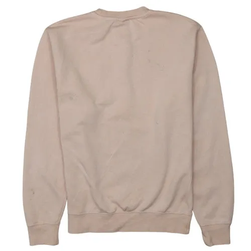 Nike Light Pink Sweatshirt Men's Small Embroidered Swoosh Logo Crewneck Pullover Fleece Top sold by Vintage Club product image thumbnail 2