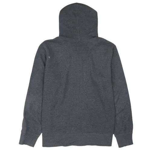 Nike Charcoal Grey Full Zip Hoodie Men's XLarge Embroidered Swoosh Kangaroo Pockets Sweatshirt sold by Vintage Club product image thumbnail 2