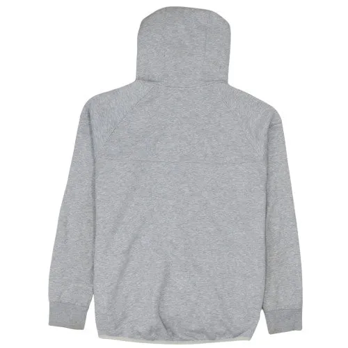 Nike Grey Full Zip Hoodie Men's Large Neon Printed Logo Zip Pockets Sweatshirt sold by Vintage Club product image thumbnail 2