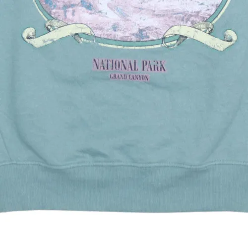 Primark Green Colorado Sweatshirt Men's Small Printed Graphic Crewneck Pullover Fleece Top sold by Vintage Club product image thumbnail 5