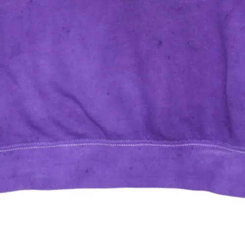 Champion Purple Sweatshirt Men's XSmall Embroidered Script Logo Crewneck Pullover Fleece Top sold by Vintage Club product image thumbnail 5