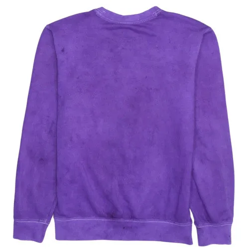 Champion Purple Sweatshirt Men's XSmall Embroidered Script Logo Crewneck Pullover Fleece Top sold by Vintage Club product image thumbnail 2
