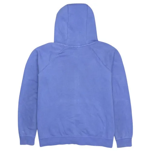 Nike Purple Full Zip Hoodie Women’s Medium Printed Swoosh Logo Kangaroo Pocket Sweatshirt sold by Vintage Club product image thumbnail 2