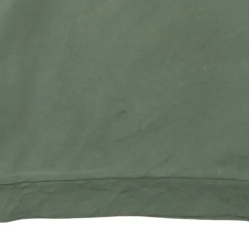 HUGO BOSS Khaki Green Sweatshirt Men's Medium Printed Chest Logo Crewneck Pullover Top sold by Vintage Club product image thumbnail 5