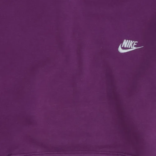 Nike Purple Hoodie Men's Small Embroidered Swoosh Logo Kangaroo Pocket Pullover Sweatshirt sold by Vintage Club product image thumbnail 4