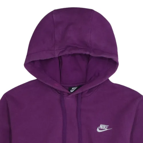 Nike Purple Hoodie Men's Small Embroidered Swoosh Logo Kangaroo Pocket Pullover Sweatshirt sold by Vintage Club product image thumbnail 3