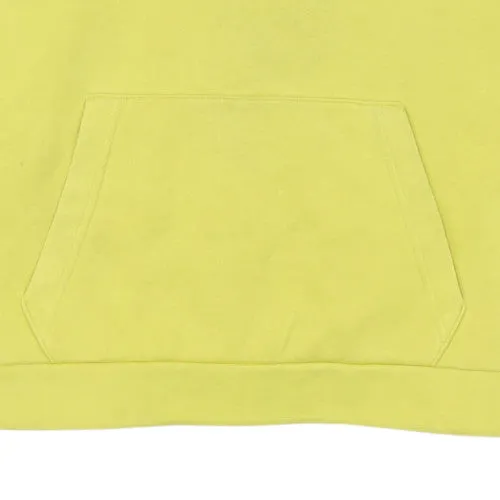 Nike Yellow Hoodie Women’s XLarge Printed Air Logo Kangaroo Pocket Pullover Sweatshirt sold by Vintage Club product image thumbnail 5