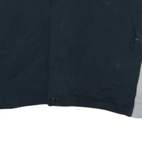 Kappa Black Windbreaker Jacket Men's XXLarge Zip Pockets Colour Block Outerwear Track Top sold by Vintage Club product image thumbnail 5