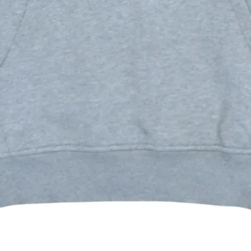 The North Face Grey Hoodie Men's Medium Printed Logo Kangaroo Pocket Pullover Sweatshirt sold by Vintage Club product image thumbnail 5