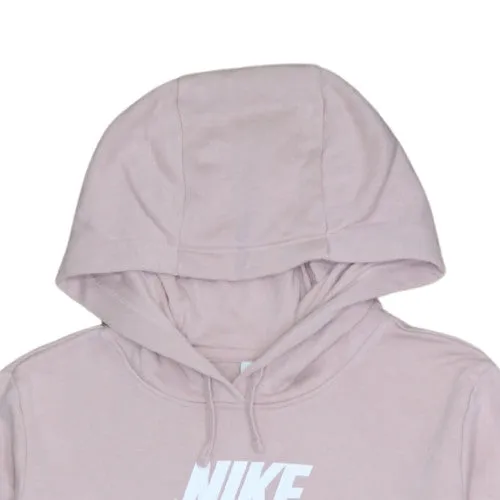 Nike Light Pink Hoodie Men's Small Printed Logo Kangaroo Pocket Pullover Sweatshirt sold by Vintage Club product image thumbnail 3