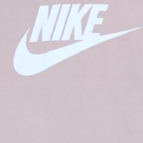 Nike Light Pink Hoodie Men's Small Printed Logo Kangaroo Pocket Pullover Sweatshirt sold by Vintage Club product image thumbnail 4