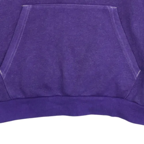 Puma Purple Hoodie Men's Small Printed Chest Logo Front Pocket Pullover Sweatshirt sold by Vintage Club product image thumbnail 5