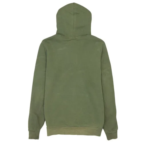 Puma Khaki Green Hoodie Men's Small Printed Logo Front Pouch Pullover Sweatshirt sold by Vintage Club product image thumbnail 2