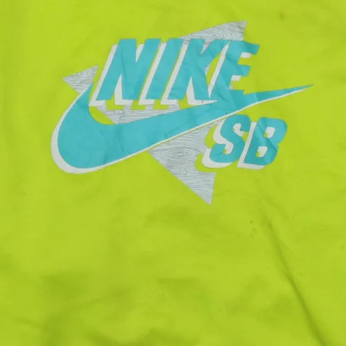 Nike Lime Green Hoodie Men’s XLarge Printed SB Logo Thermo Fit Pullover Sweatshirt sold by Vintage Club product image thumbnail 4