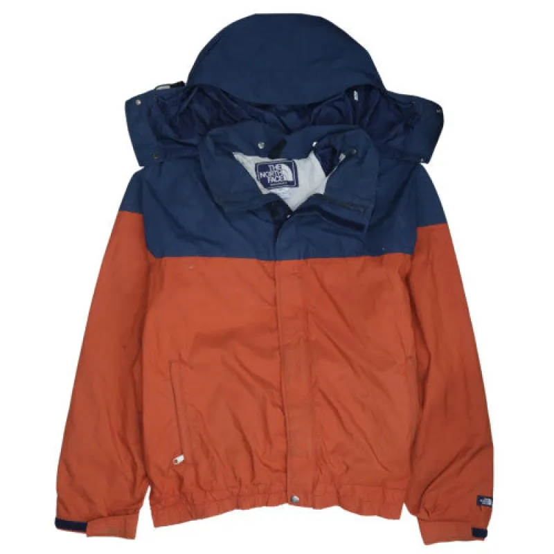 The North Face Orange Blue Jacket Men's XLarge Gore Tex Hooded Zip Windbreaker sold by Vintage Club