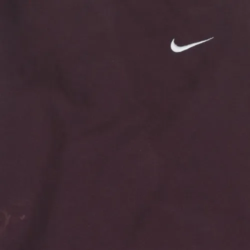 Nike Burgundy Red Sweatshirt Men’s XSmall Embroidered Swoosh Logo Crewneck Pullover Fleece Top sold by Vintage Club product image thumbnail 4