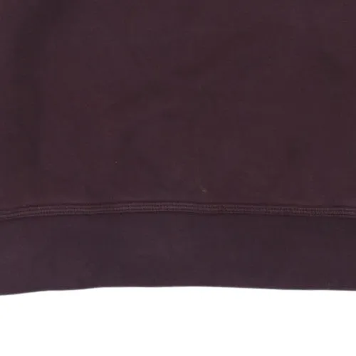 Nike Burgundy Red Sweatshirt Men’s XSmall Embroidered Swoosh Logo Crewneck Pullover Fleece Top sold by Vintage Club product image thumbnail 5