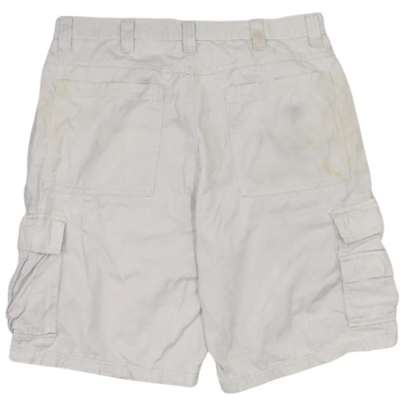 Wrangler Beige Cargo Shorts Men's 36 Multiple Pockets Belt Loops Casual Summer made by Wrangler