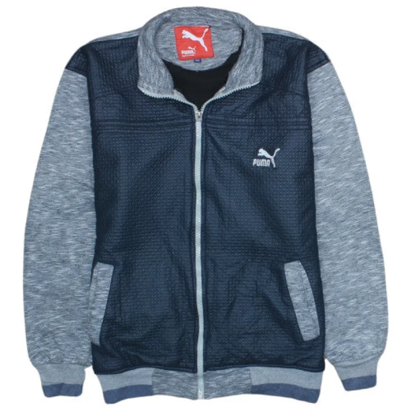 Puma 90's Vintage Women's XXL Lightweight Zip Sweatshirt Blue sold by Vintage Club