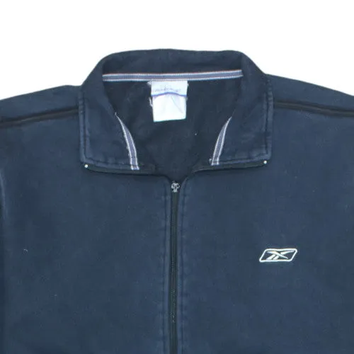 Reebok Vintage 90's XL Men's Black Fleece Full Zip Sweatshirt Jacket sold by Vintage Club product image thumbnail 3