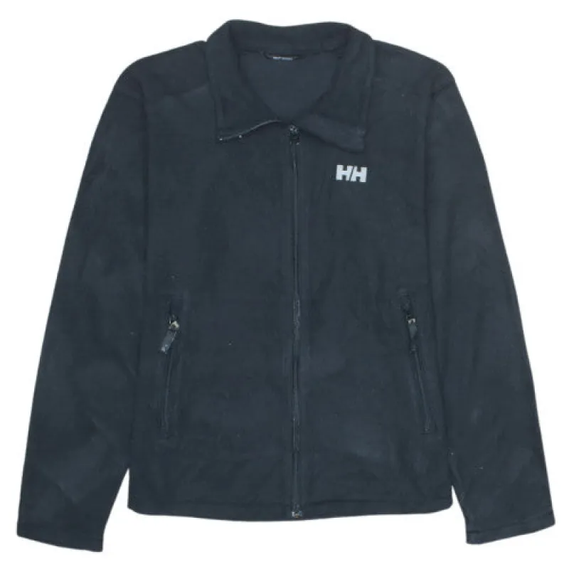 Helly Hansen 90s Hiking Black Warm Fleece Jacket Small Mens Vintage sold by Vintage Club