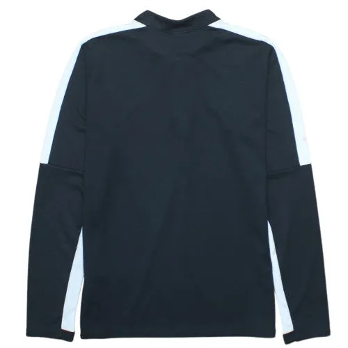 Nike Swoosh 90s Quarter Zip Sweatshirt XL Black White Stripes sold by Vintage Club product image thumbnail 2