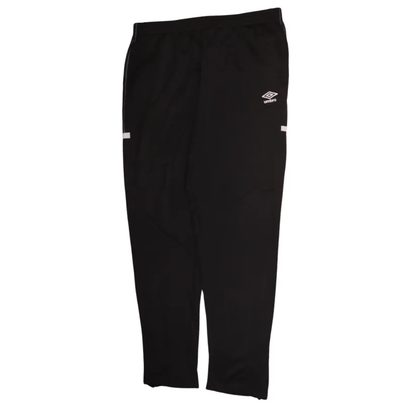 Umbro 90's Vintage Black Straight Leg Baggy Pants XXLarge 2XL made by Umbro