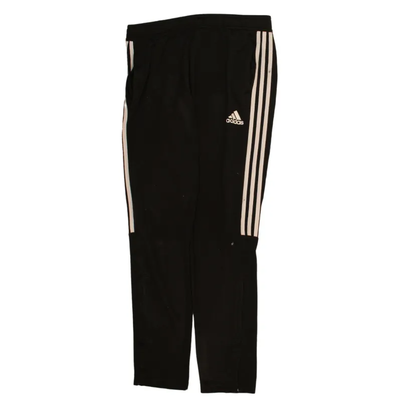 Adidas Men's 90s Vintage XLarge Black Baggy Straight Leg Pants sold by Vintage Club