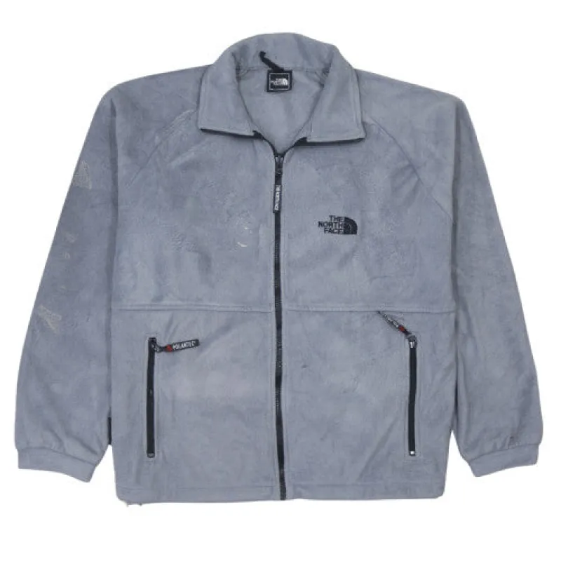 The North Face Vintage 90's Grey Polartec Fleece Jacket L Full Zip sold by Vintage Club