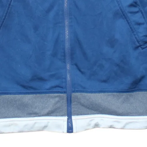 Nike Blue Full Zip Jacket Men's Medium Embroidered Logo Stripe Sleeves Track Top sold by Vintage Club product image thumbnail 4