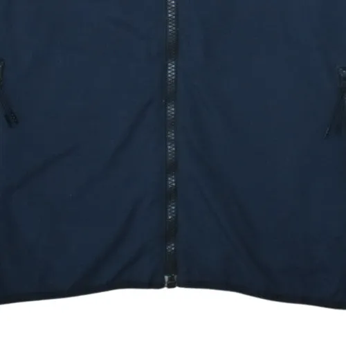 Nike Navy Blue Hooded Jacket Women’s XLarge USATF Printed Logo Zip Windbreaker sold by Vintage Club product image thumbnail 4