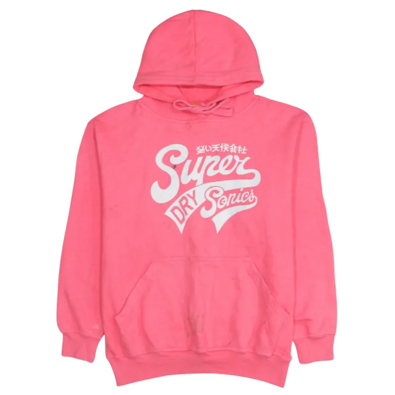 Puma Women's 90's Pink Spellout XLarge Vintage Cotton Hoodie sold by Vintage Club