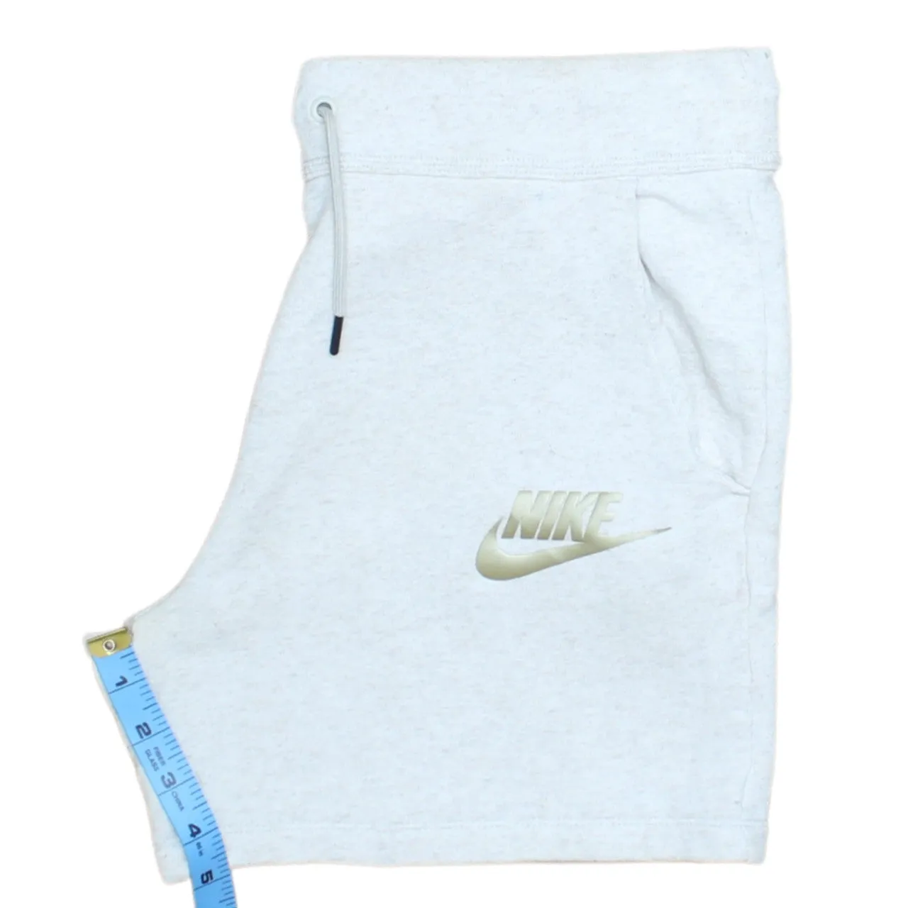 Nike 90's Vintage XL White Swoosh Baggy Chino Cotton Shorts Classic sold by Vintage Club product image thumbnail 5