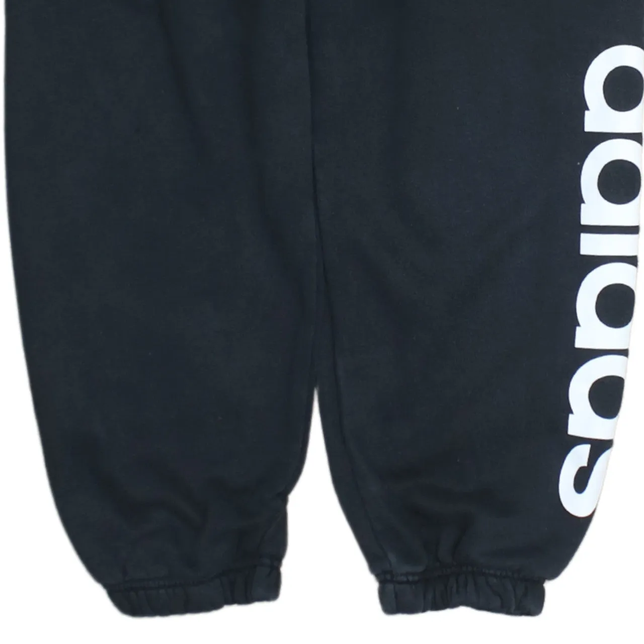 Adidas Vintage 90's Women's Black Cotton Joggers Large Sweatpants sold by Vintage Club product image thumbnail 4