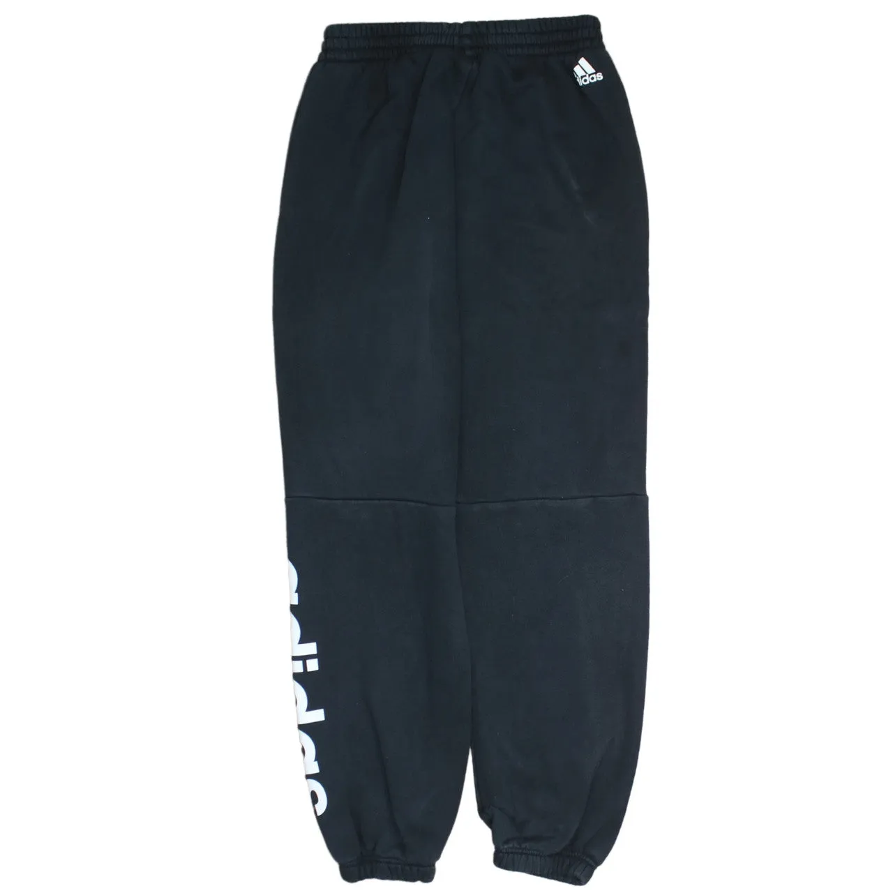 Adidas Vintage 90's Women's Black Cotton Joggers Large Sweatpants sold by Vintage Club product image thumbnail 2