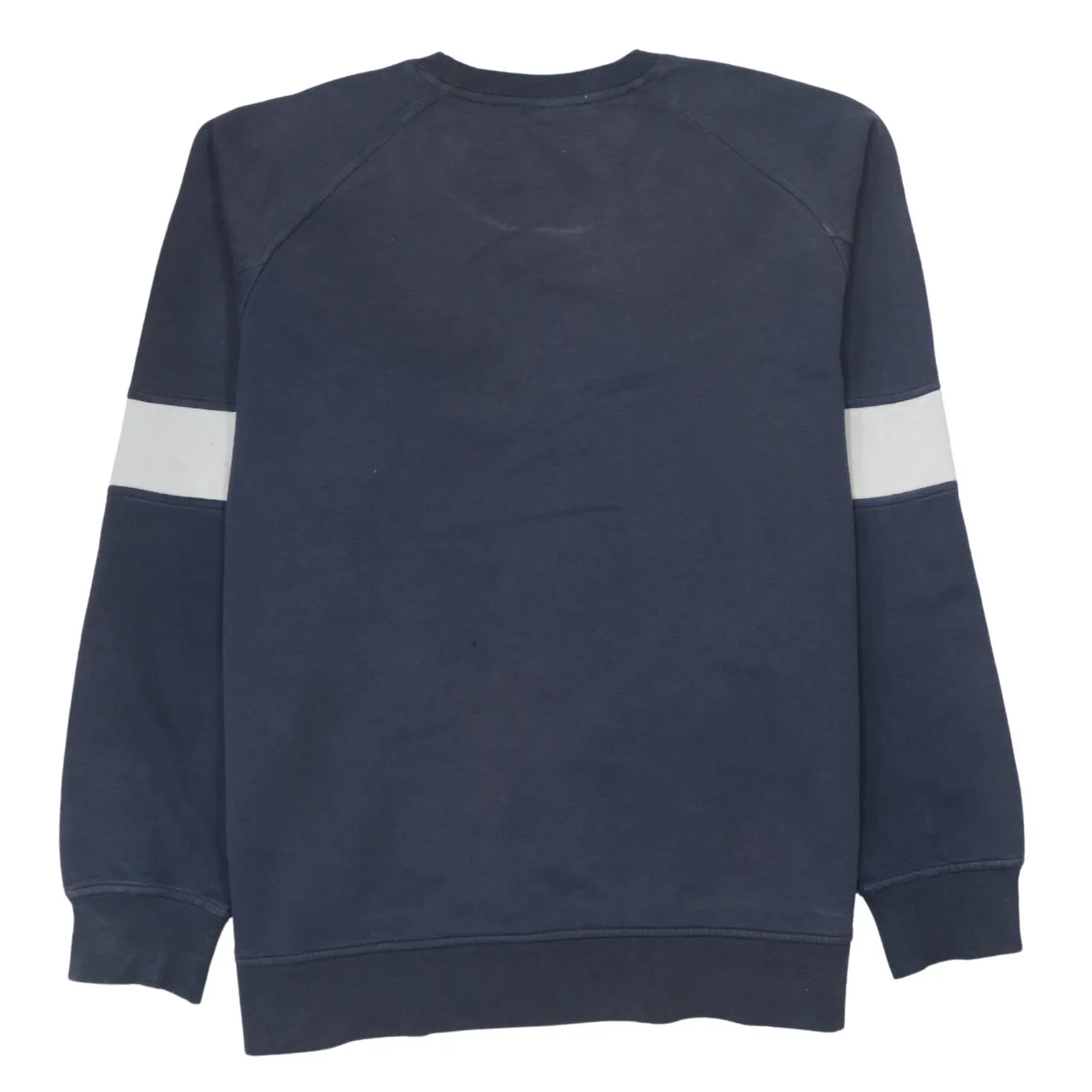 Vintage 90's Adidas Large Navy Blue Cotton Spellout Sweatshirt sold by Vintage Club product image thumbnail 2