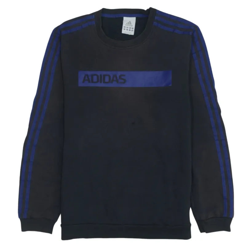 Adidas Vintage 90's Men’s Black Spellout Cotton Crewneck Sweatshirt M sold by Vintage Club