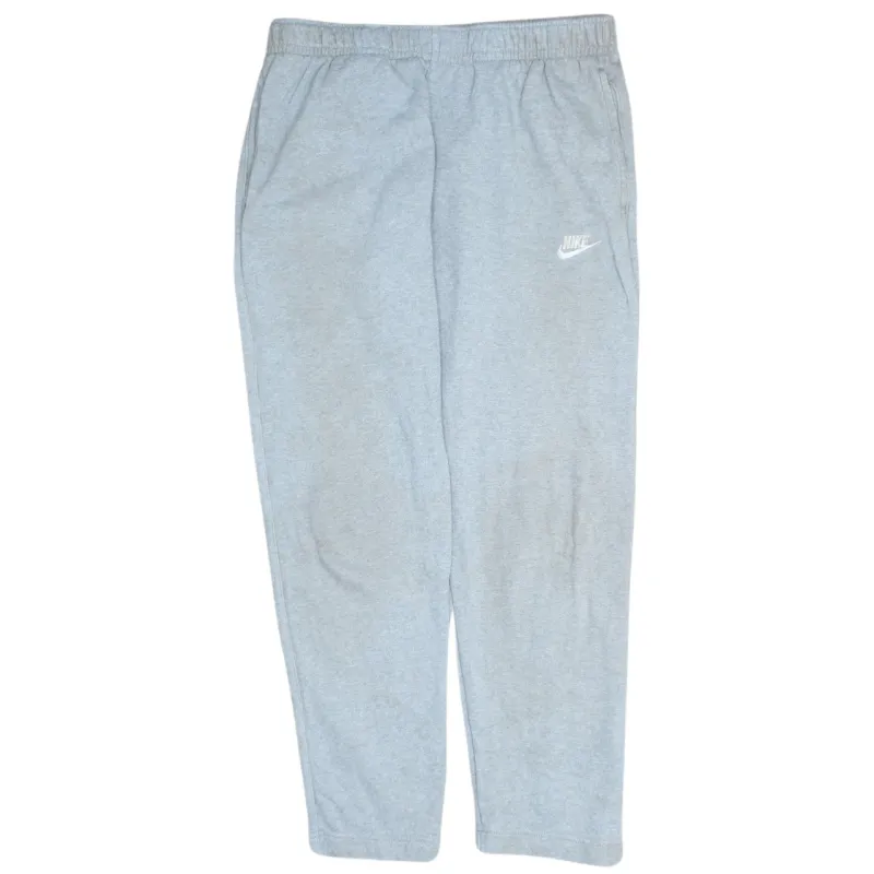 Nike 90s Grey Swoosh Medium Joggers Sweatpants Vintage Casual Cotton made by Nike