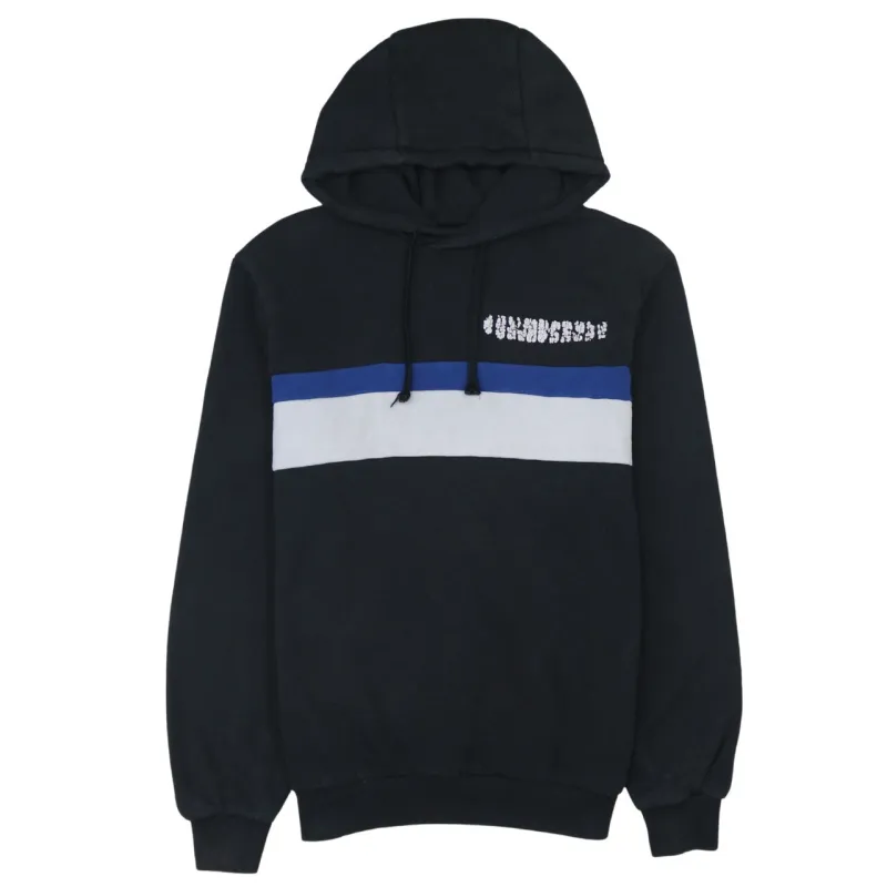 Vintage 90's Umbro Black Women's Lightweight Retro Hoodie Large made by Umbro