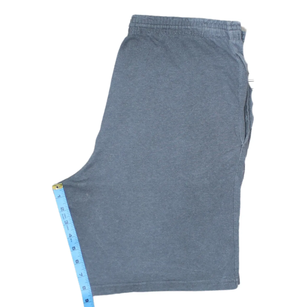 Champion Vintage 90s Grey Baggy Chino Shorts Medium Elastic Drawstring sold by Vintage Club product image thumbnail 5