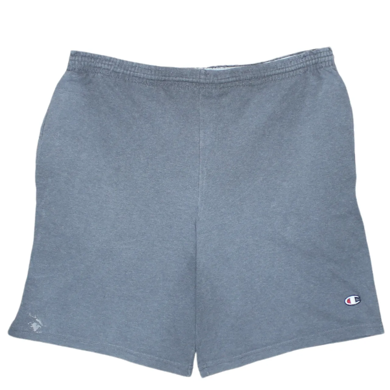 Champion Vintage 90s Grey Baggy Chino Shorts Medium Elastic Drawstring sold by Vintage Club product image thumbnail 2