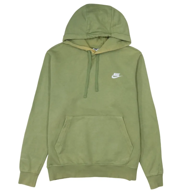 Vintage 90's Nike Green Swoosh Hoodie Medium Men's Retro Fashion sold by Vintage Club