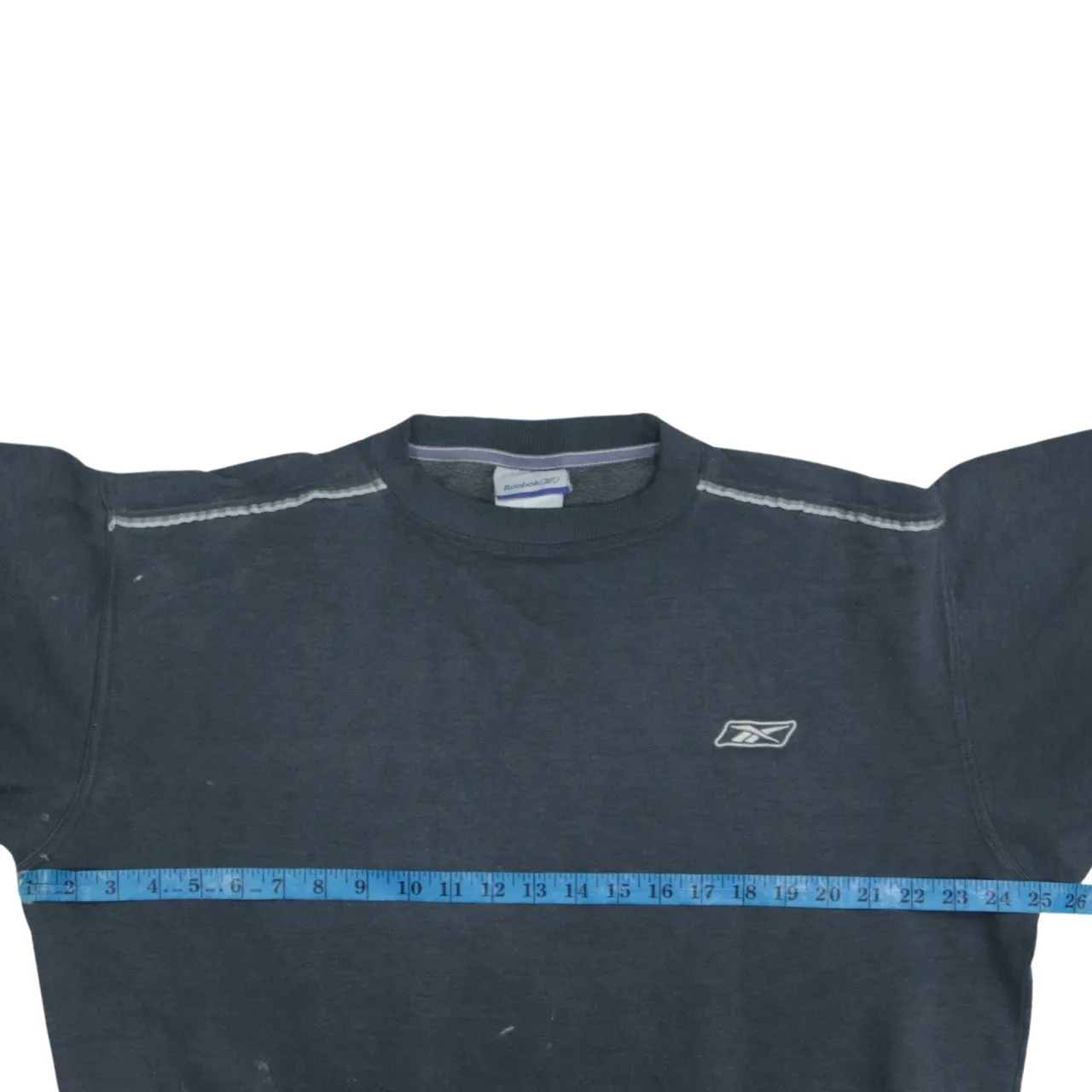 Reebok Vintage 90s Grey Lightweight Crew Neck Men's Large Sweatshirt sold by Vintage Club product image thumbnail 5