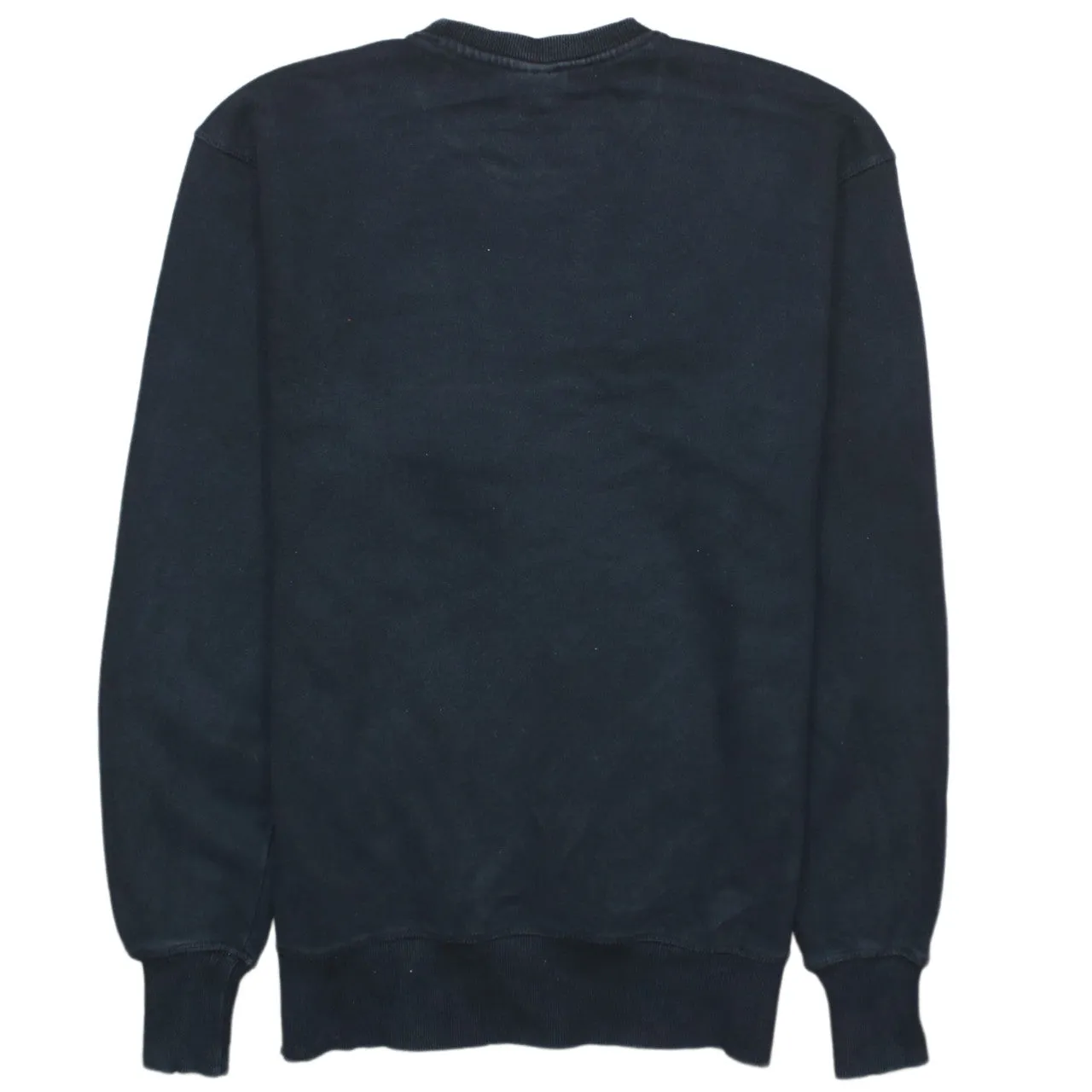 Vintage Ellesse 90s Spellout Crew Neck Sweatshirt, Small Black Cotton sold by Vintage Club product image thumbnail 2