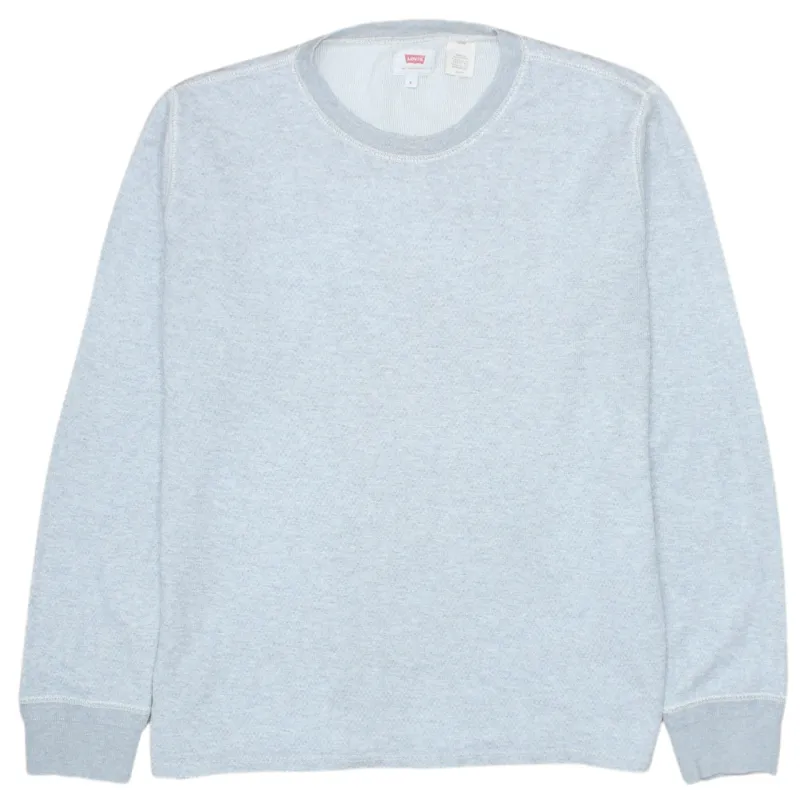 Levi's 90's Grey Crew Neck Sweatshirt Small Cotton Men's Vintage made by Levi's