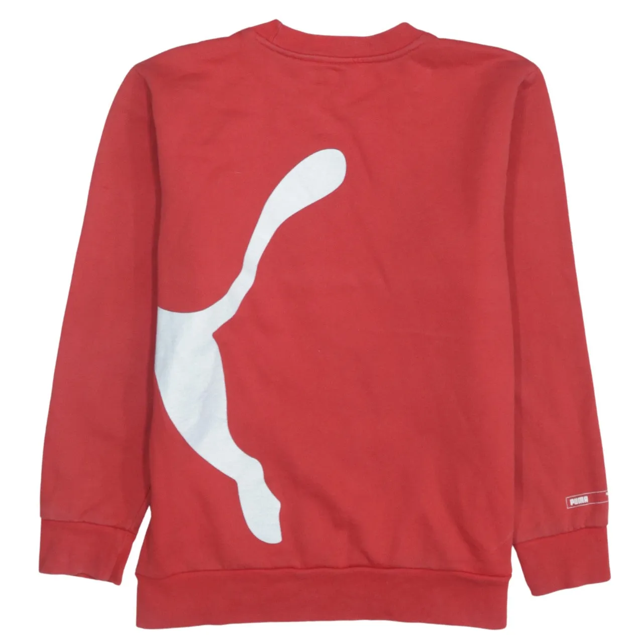 Puma Vintage 90s Red Women’s Large Lightweight Crew Neck Sweatshirt sold by Vintage Club product image thumbnail 2